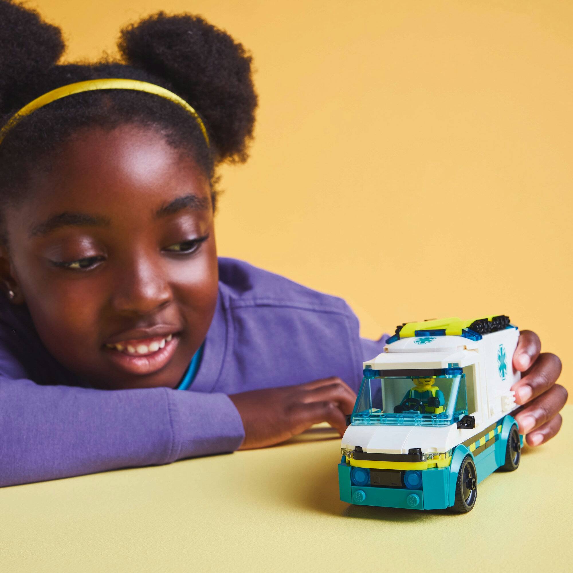 LEGO® City Emergency Ambulance Toy Truck Building Set 60451